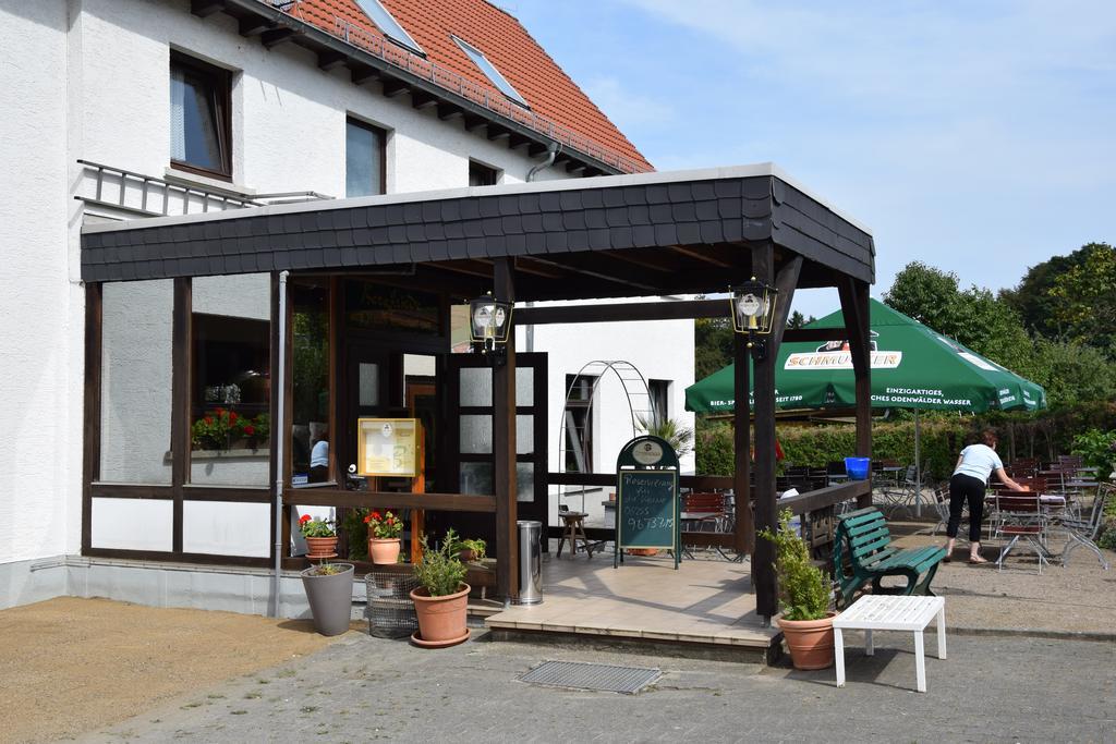 Gasthof Bergfriede Lindenfels Kültér fotó