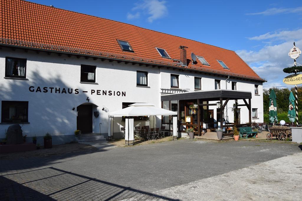 Gasthof Bergfriede Lindenfels Kültér fotó